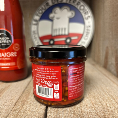 Maison Peyrey, Pickles Petals dry tomatoes Marco, 120g, jar.
