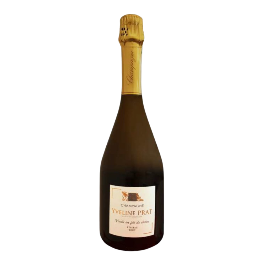 Champagne Yveline Prat, Aged Oak. | Complex, Refined, Vinous.
