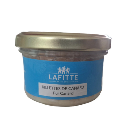 Maison Laffitte, Duck rillettes, 120g can.